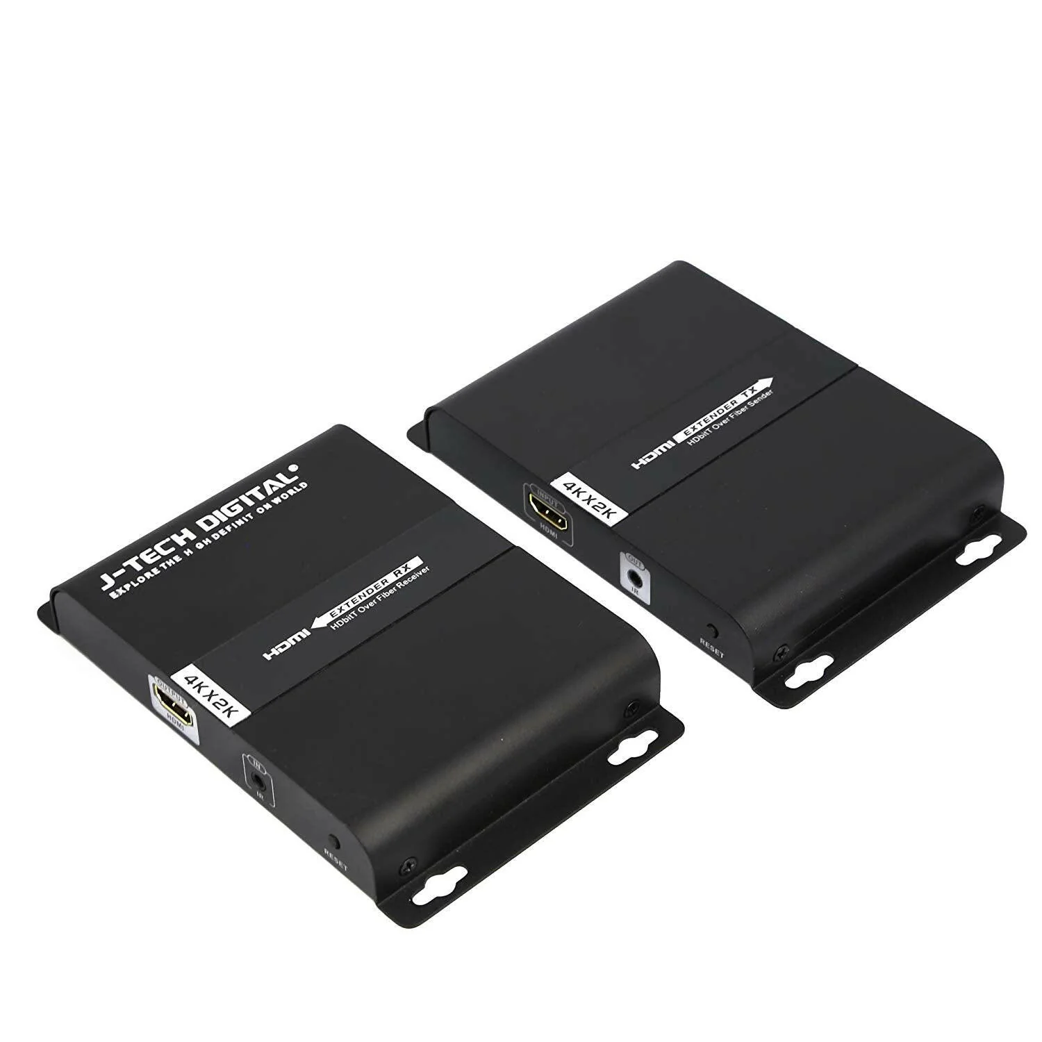 [Discontinued] HDbitT 4K Fiber HDMI Extender Kit Up to 12.4 Miles
