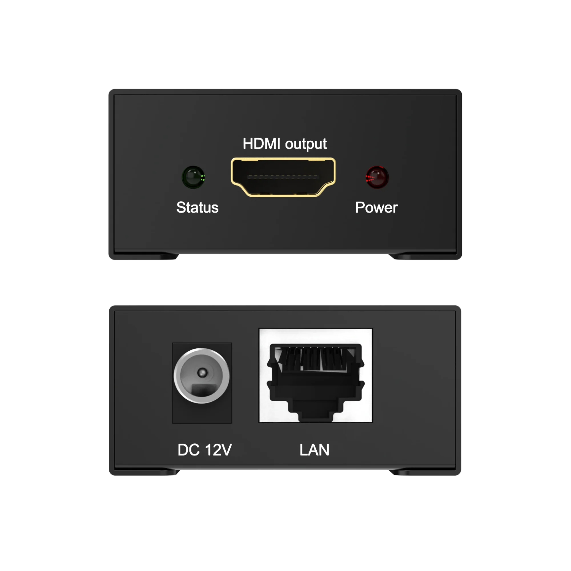 1080P 60Hz HDMI Extender Balun Over Ethernet with PoC (165ft.) - Image 4