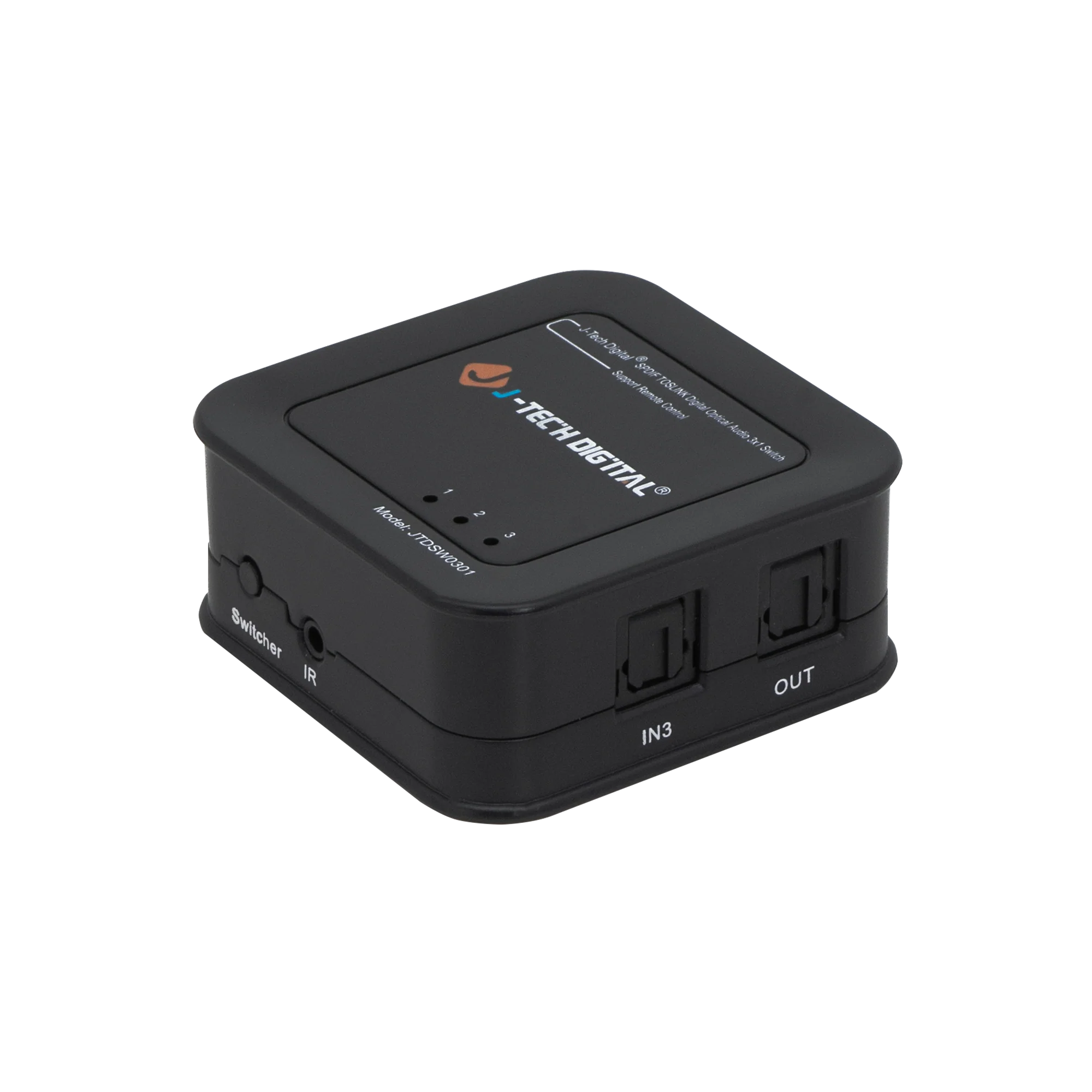 3x1 SPDIF Optical Switch with Remote and Dolby Digital Support - Image 3
