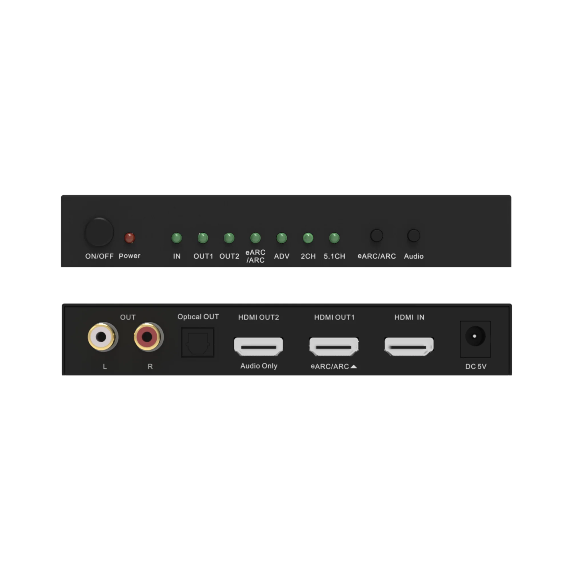 4K 60Hz HDMI eARC / ARC Audio Extractor - Image 3