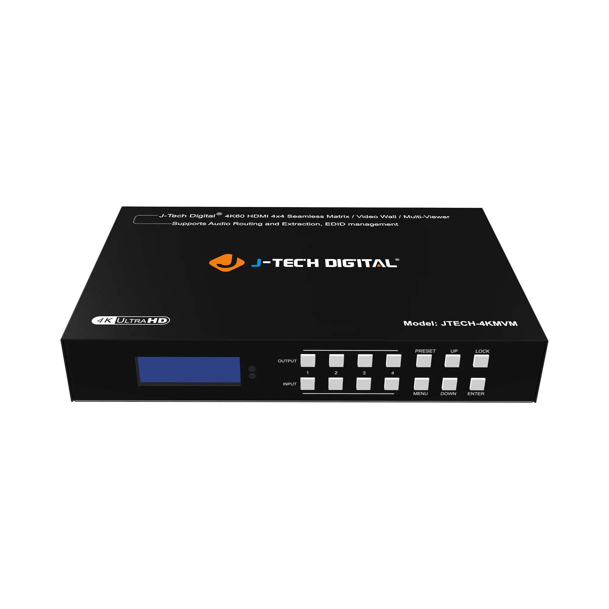 4K 60Hz 4x4 HDMI Matrix, Video Wall Controller, Multiviewer