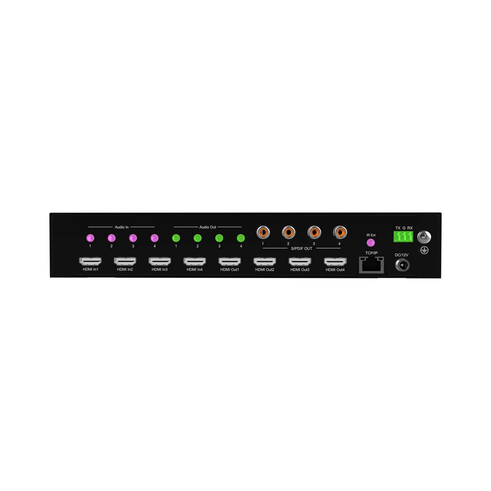 4K 60Hz 4x4 HDMI Matrix, Video Wall Controller, Multiviewer - Image 4