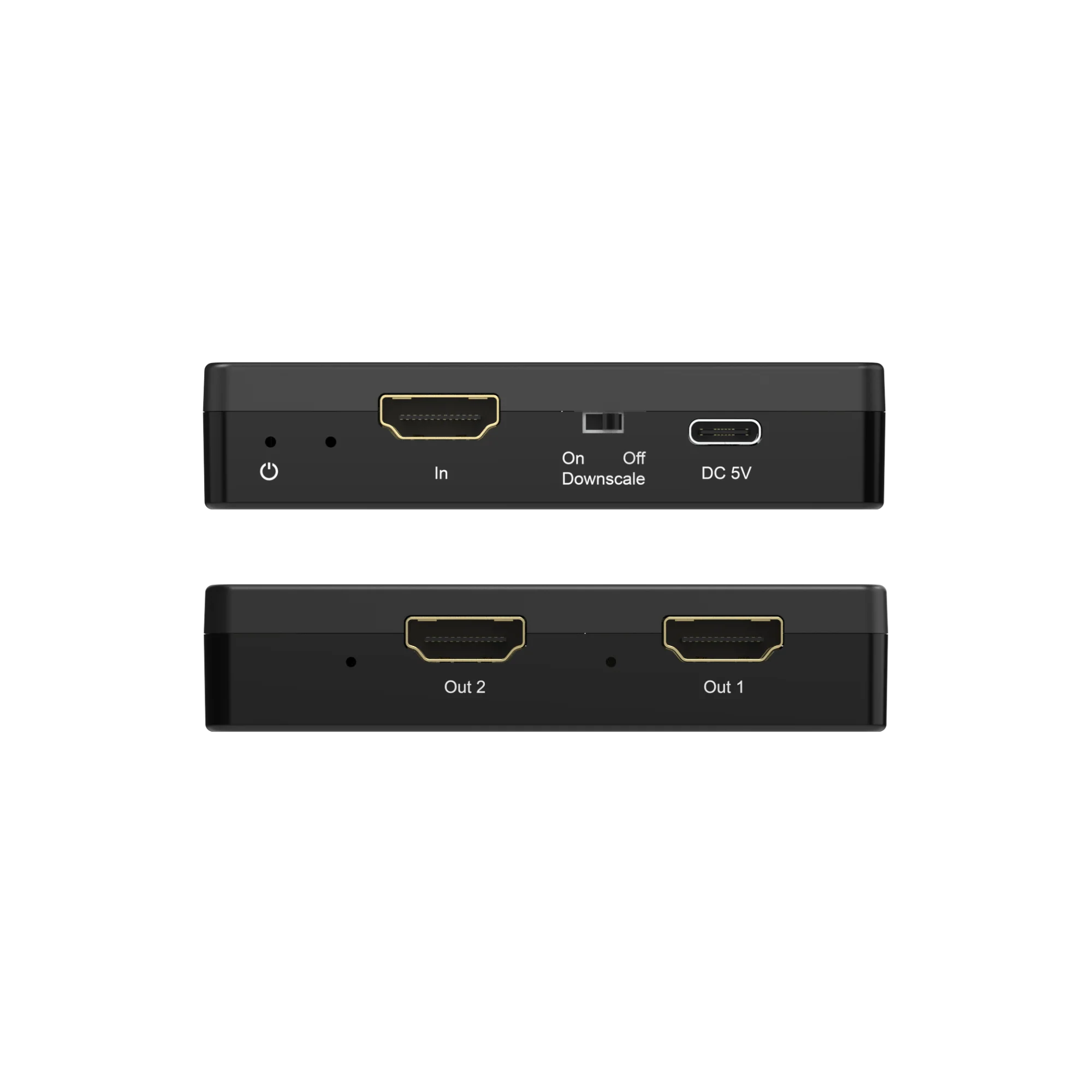 4K 60Hz 1x2 HDMI Splitter with Multi-Resolution Output (MRO) Function - Image 3