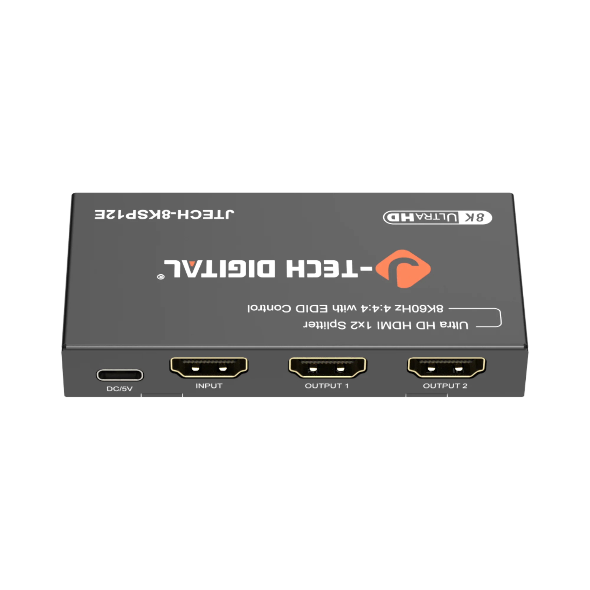 8K 60Hz 1x2 HDMI Splitter with Downscaling and EDID Control - Image 2