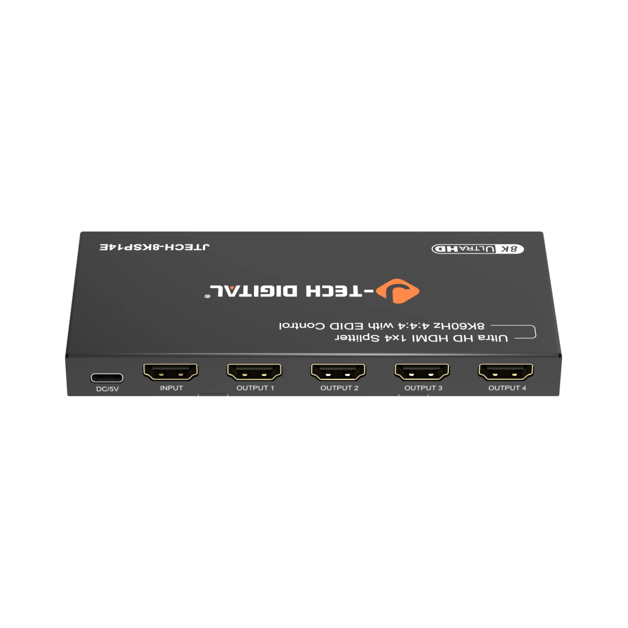 8K 60Hz 1x4 HDMI Splitter with Downscaling and EDID Control - Image 2