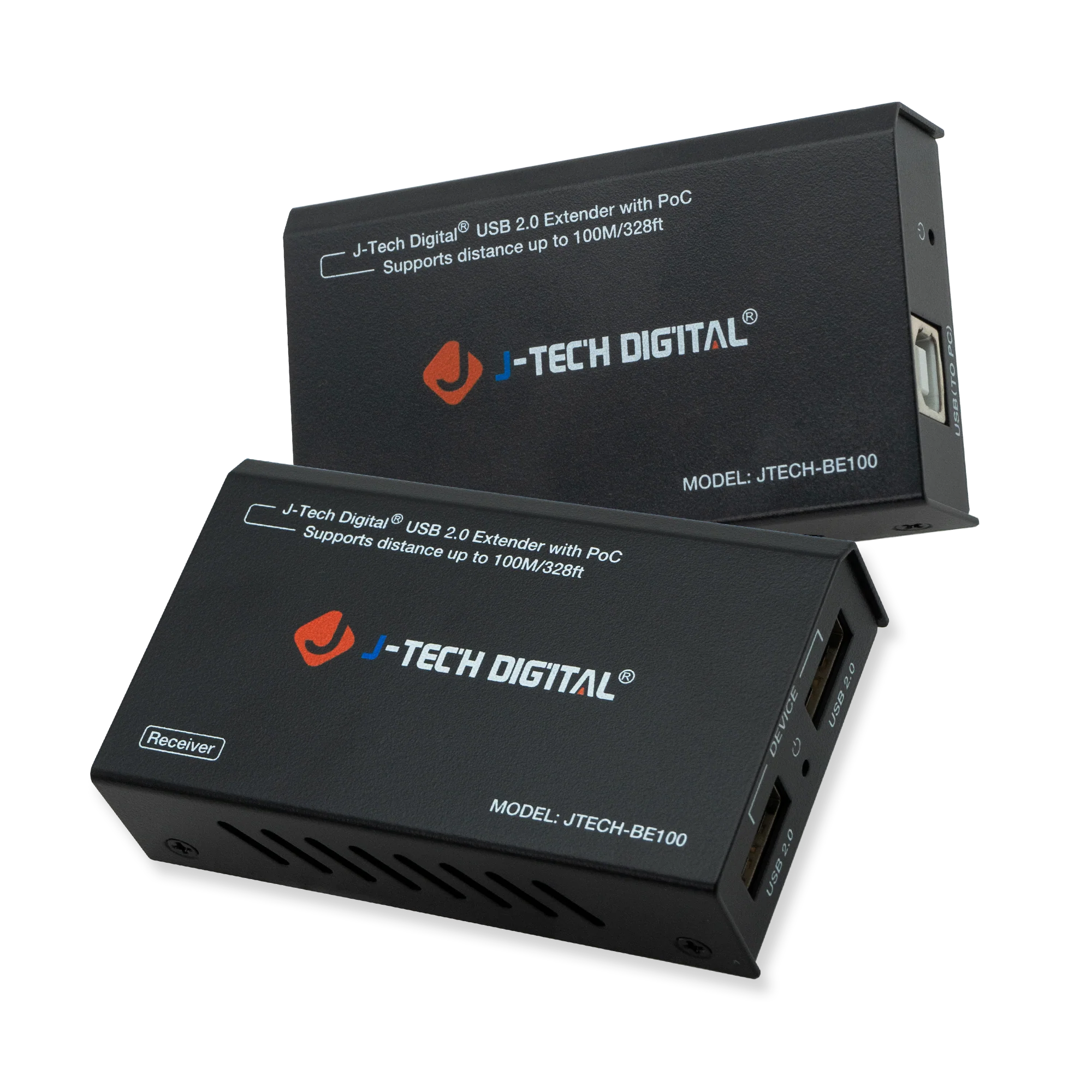 USB 2.0 Extender Over Ethernet CAT5e/6 Cable