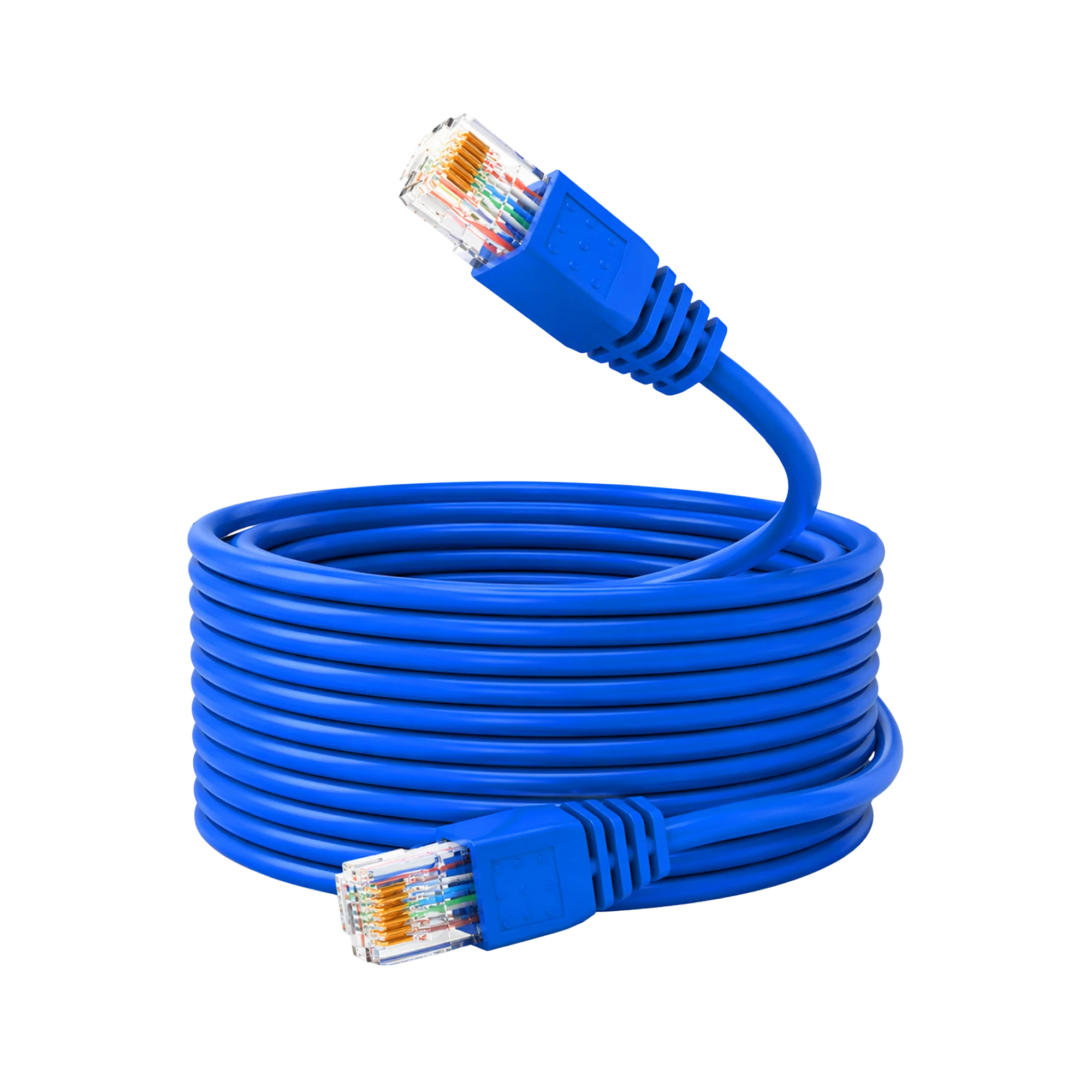 100ft. CAT6A Ethernet Cable - U/UTP Pure Copper 23AWG