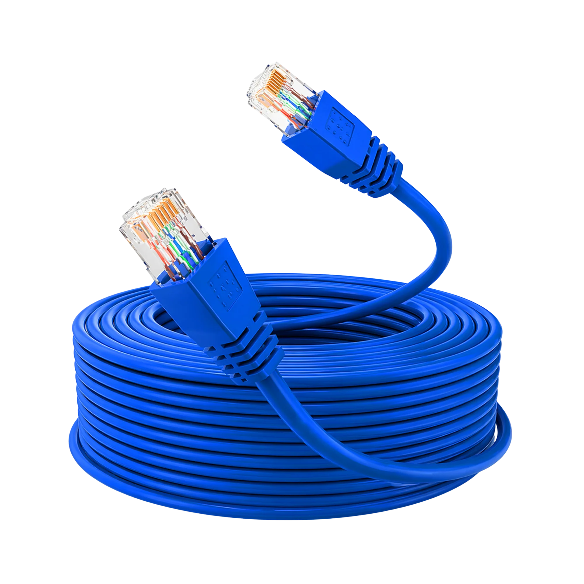 300ft CAT6A Ethernet Cable - SF/UTP Solid Pure Copper 23AWG