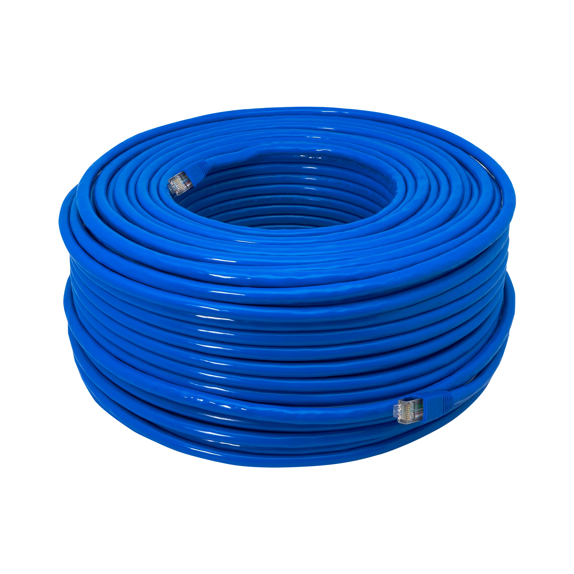 300ft CAT6A Ethernet Cable - SF/UTP Solid Pure Copper 23AWG - Image 2