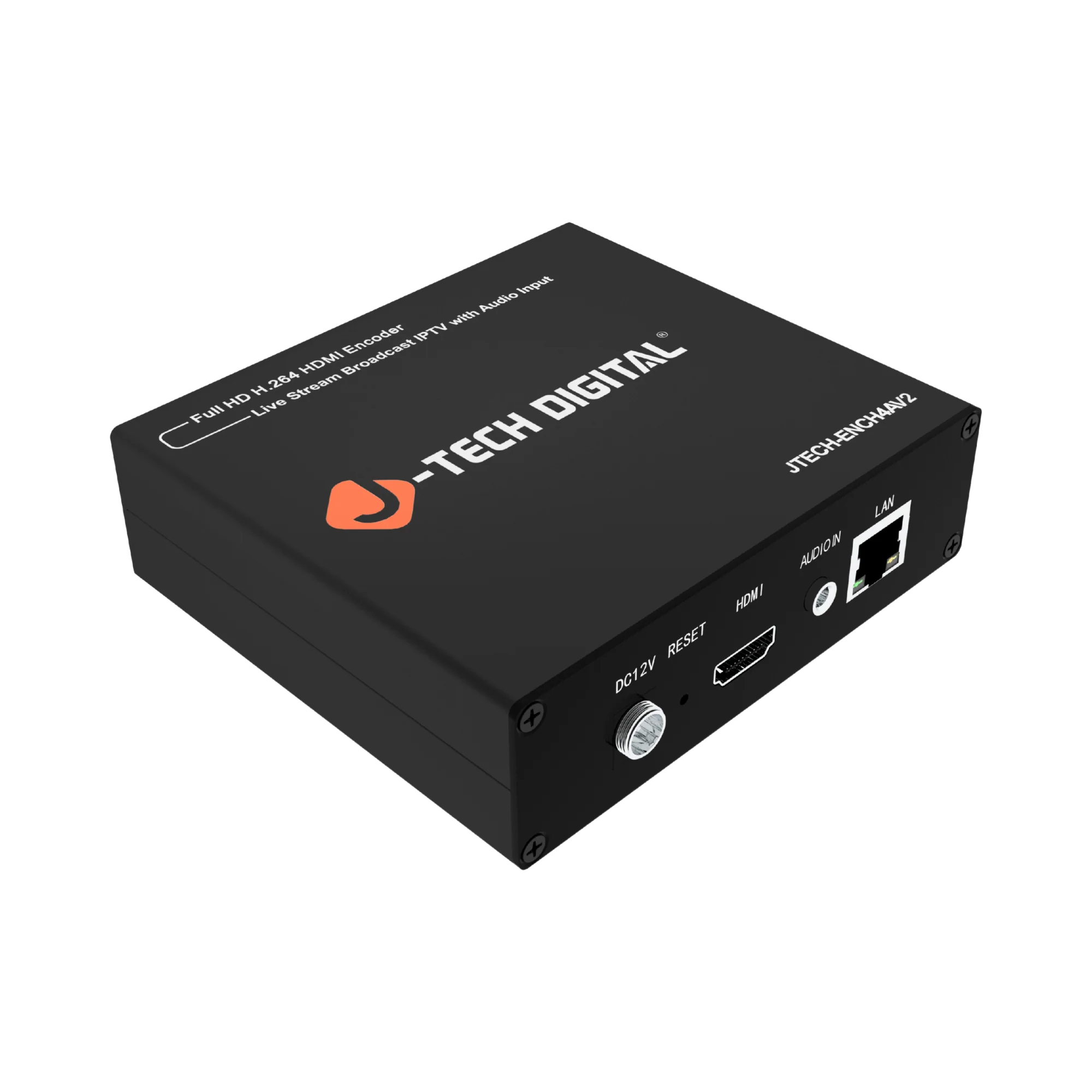 1080P 60Hz H.264 IPTV Livestream Encoder with Audio Embedding - Image 4