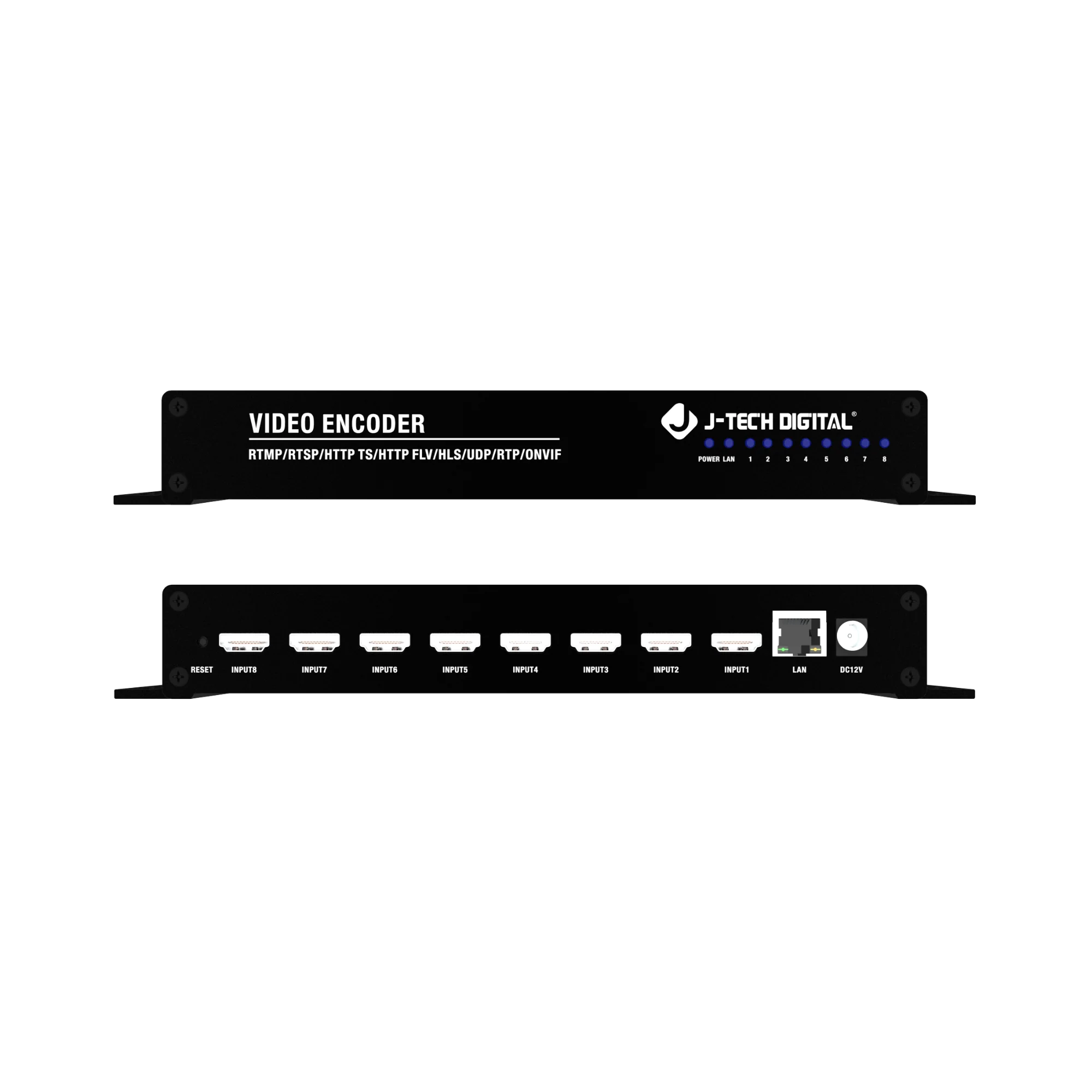 8 Port H.264, H.265, MJPEG HDMI Encoder for Livestream - 8 x 1080P 60Hz for YouTube Facebook Twitch VLC - Image 3