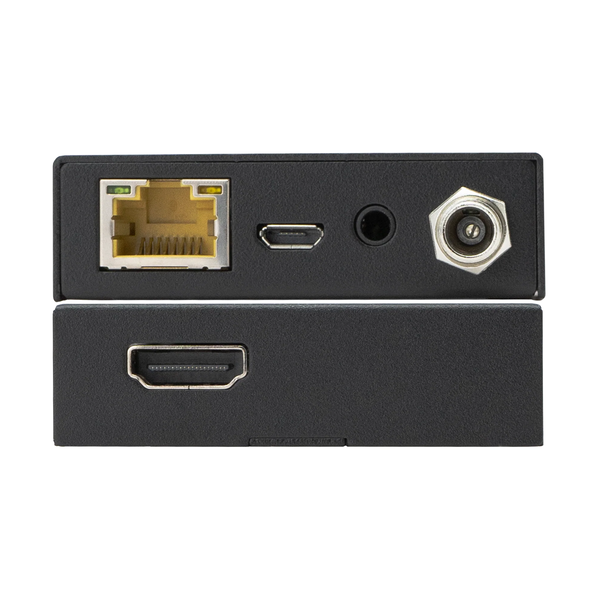 4K 60Hz HDMI Input Wall Plate Extender Over Ethernet with HDMI/USB-C Inputs and USB-C Charging Port - Image 4