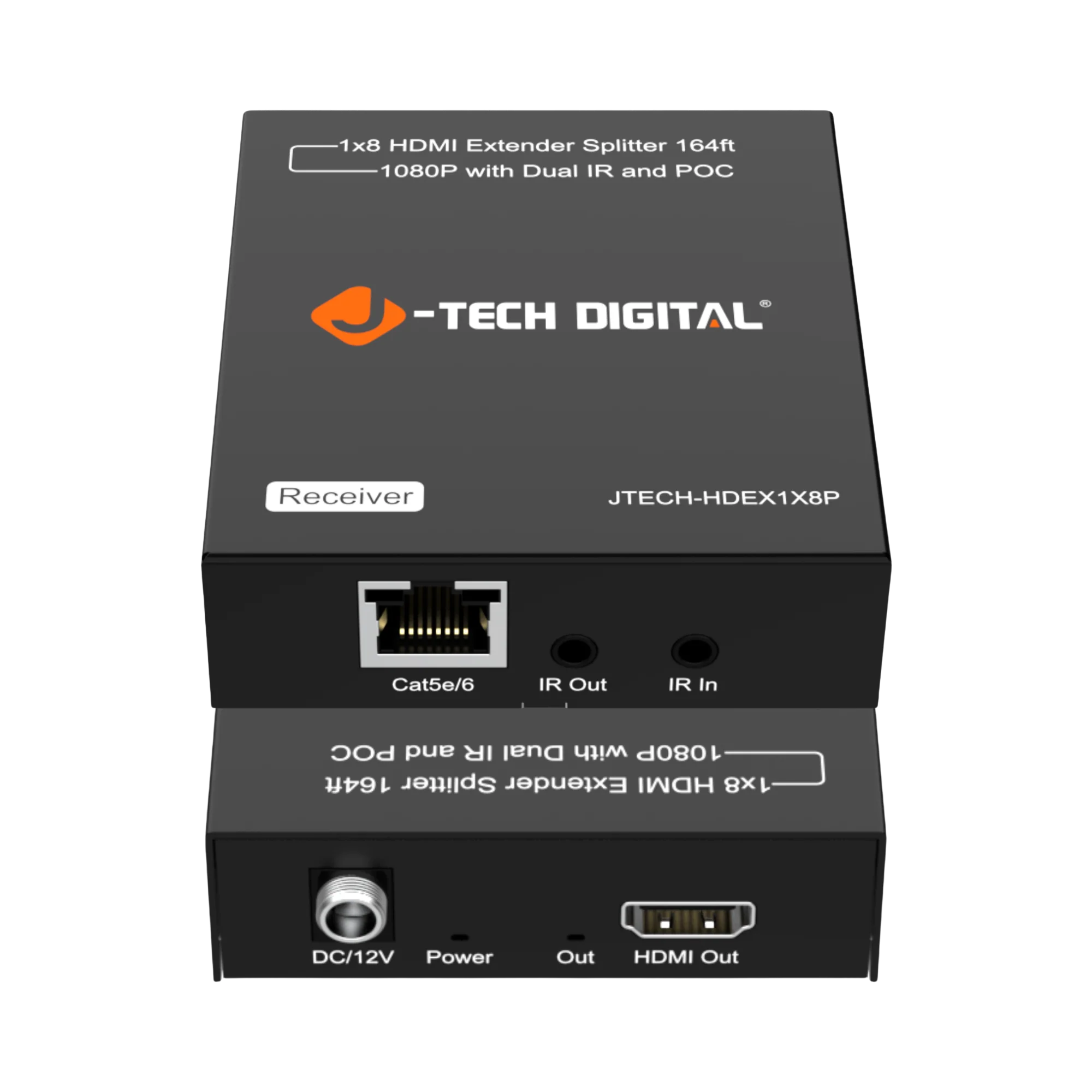 1080P 60Hz 1x8 HDMI Extender Over Ethernet (164ft.) - Image 3