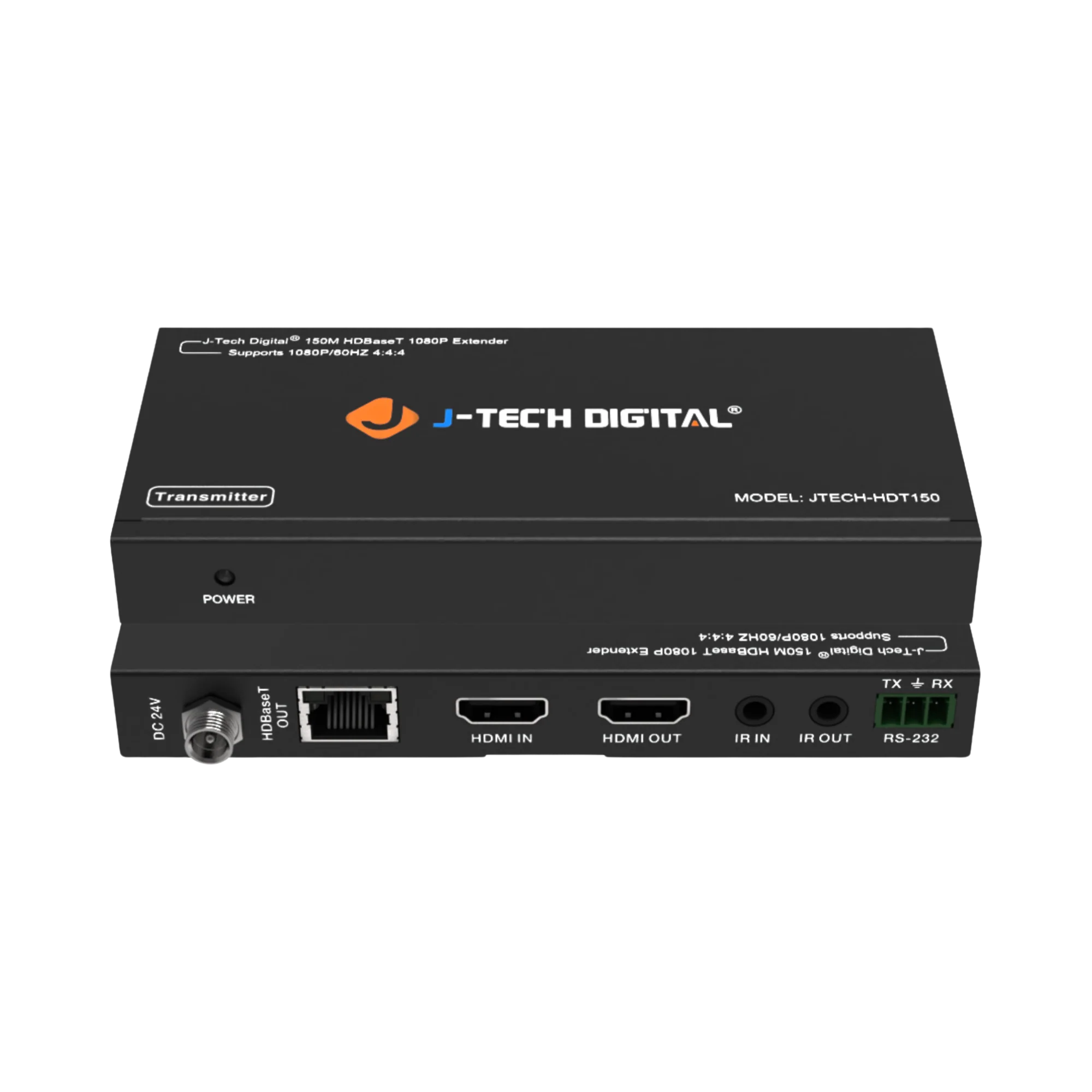 1080P 60Hz HDBaseT HDMI Extender Balun Over Ethernet (492ft) - Image 2