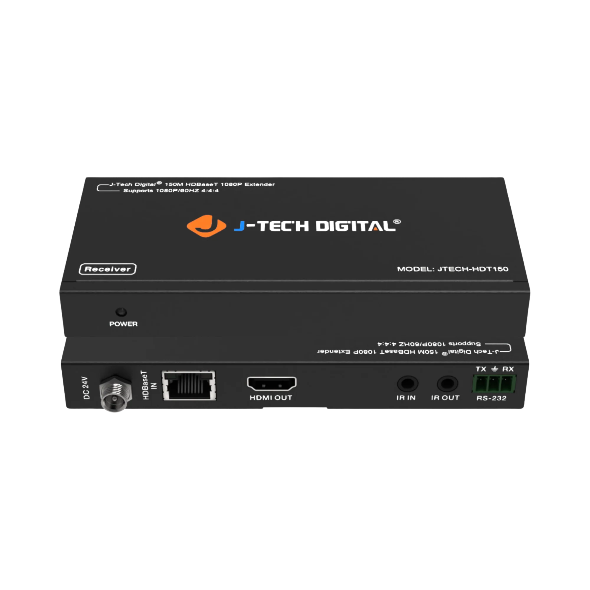 1080P 60Hz HDBaseT HDMI Extender Balun Over Ethernet (492ft) - Image 3