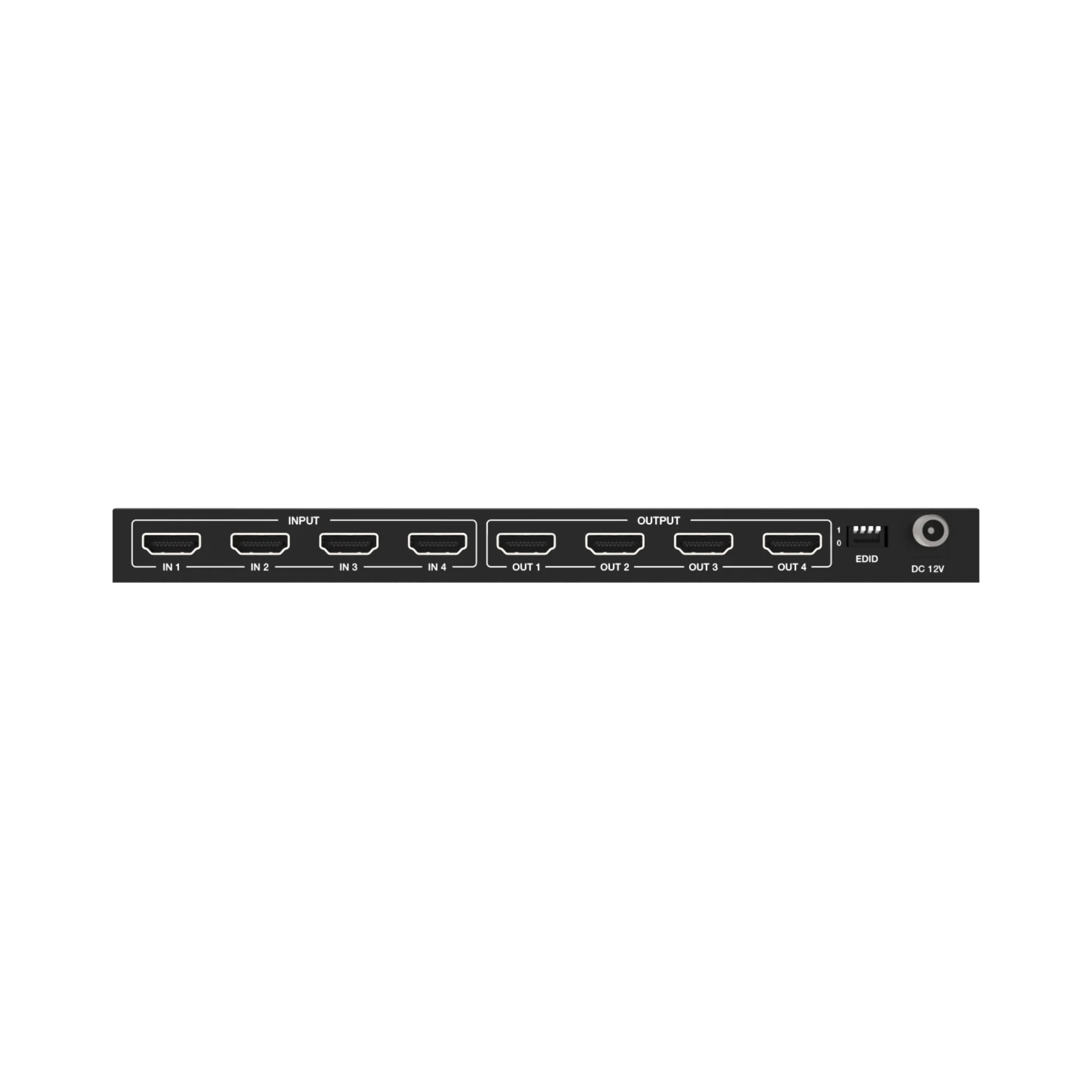 4K 60Hz 4x4 HDMI Matrix Switcher with 4K to 1080P Downscaling - Image 4