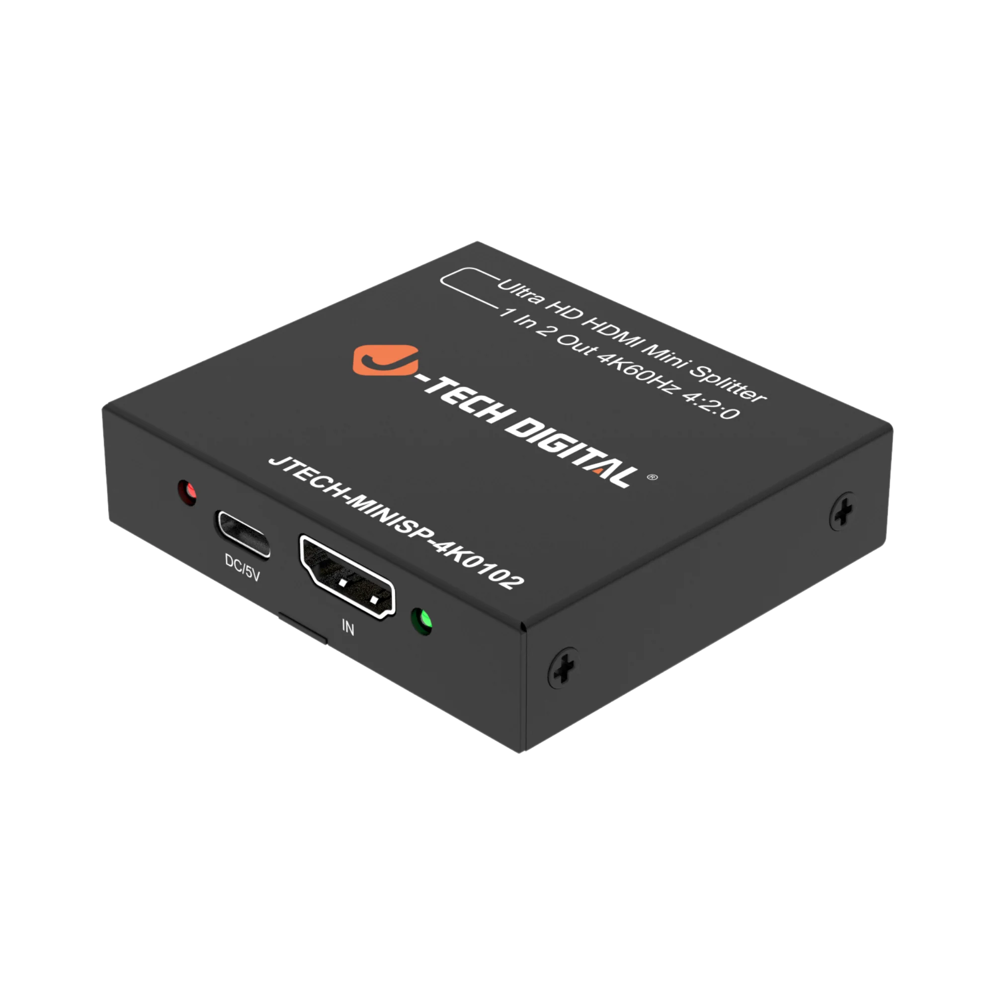 4K 60Hz (4:2:0) 1x2 HDMI Splitter – Duplicate Dual Displays - Image 3
