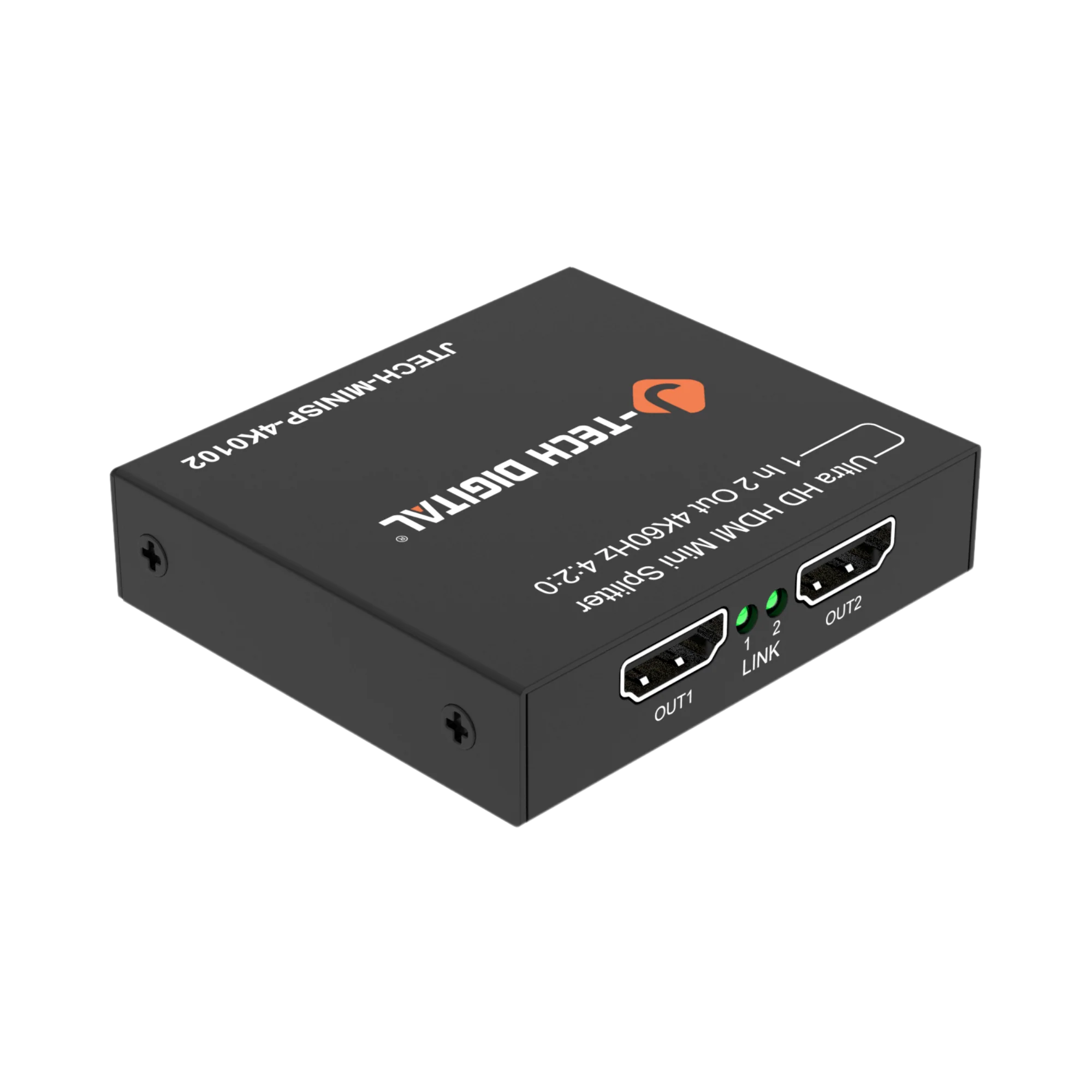 4K 60Hz (4:2:0) 1x2 HDMI Splitter – Duplicate Dual Displays - Image 4