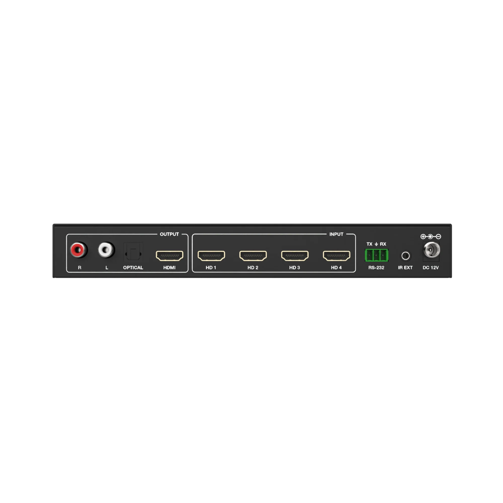 4K 60Hz 4x1 Seamless HDMI Switch and Multiviewer with Video Aspect Ratio Change - Image 4