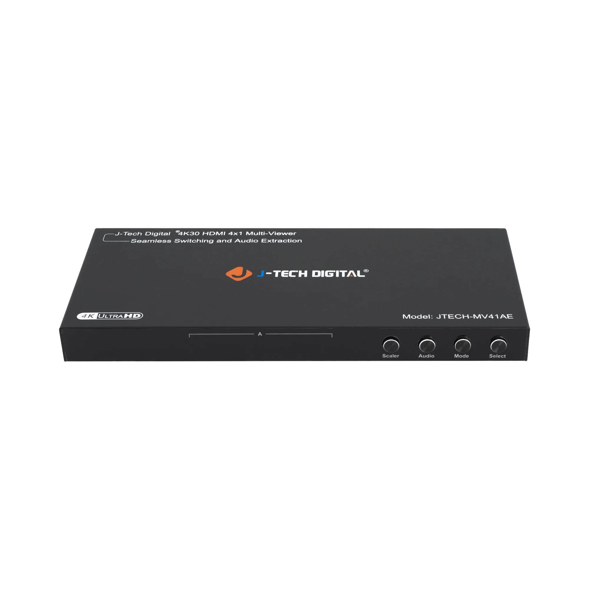 4K 30Hz 4x1 Quad HDMI Multiviewer, Seamless Switcher with Audio Extraction