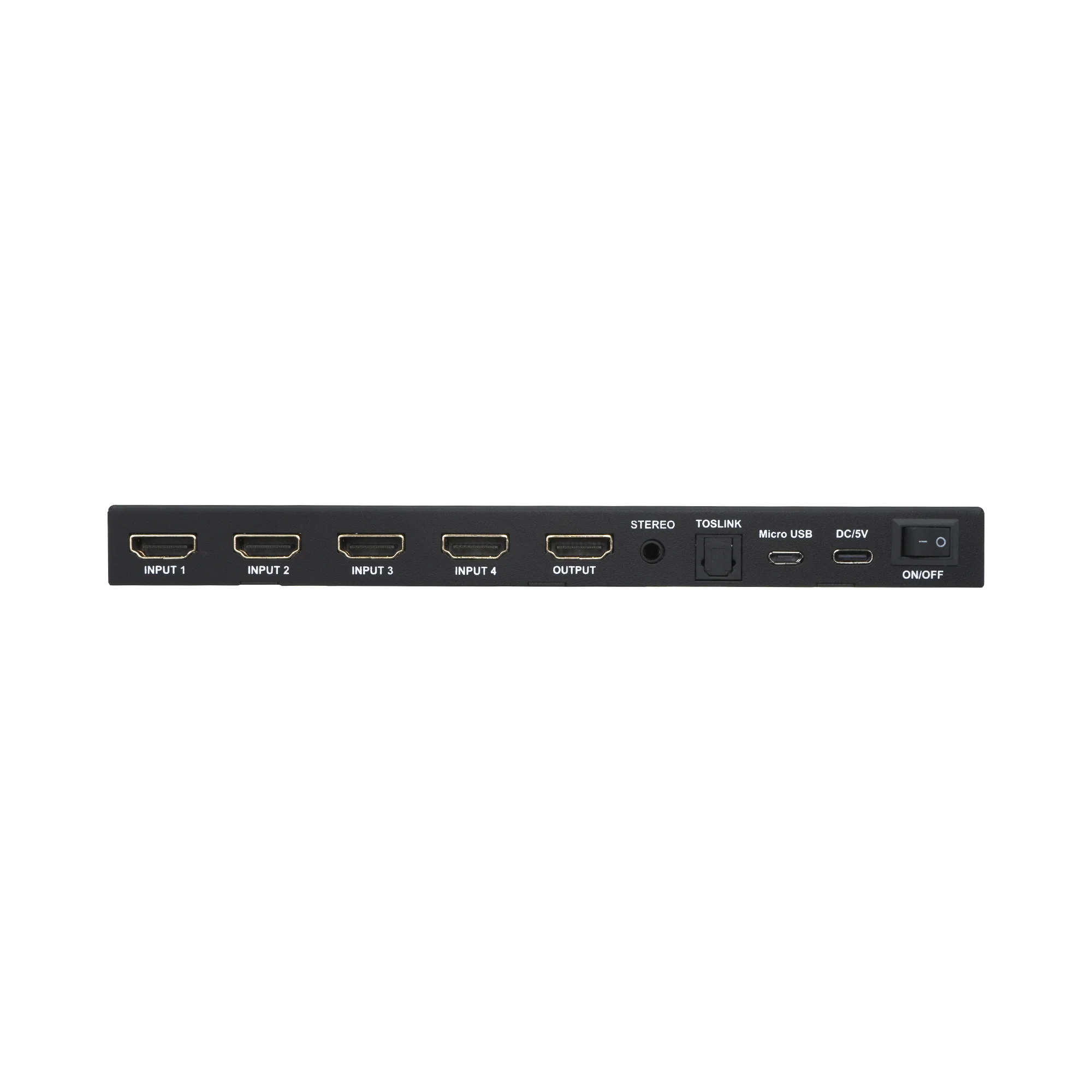 4K 30Hz 4x1 Quad HDMI Multiviewer, Seamless Switcher with Audio Extraction - Image 4