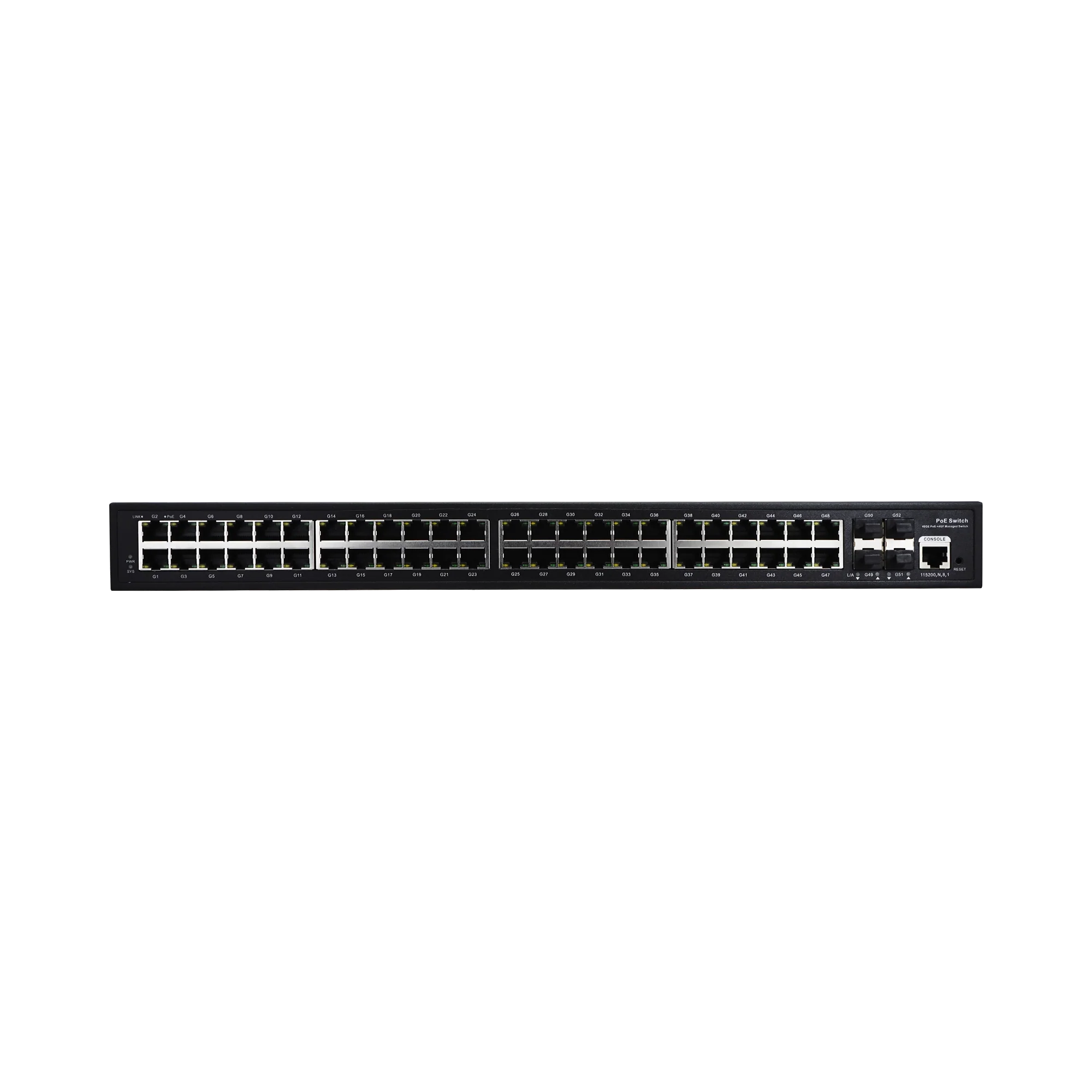 48-Port Gigabit Ethernet PoE Switch For AV Over IP System - Image 3
