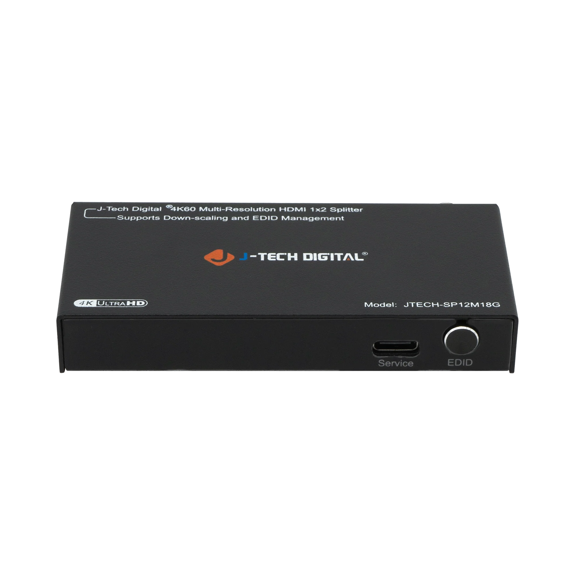 4K 60Hz 1x2 HDMI Splitter with 4K to 1080P Downscaling