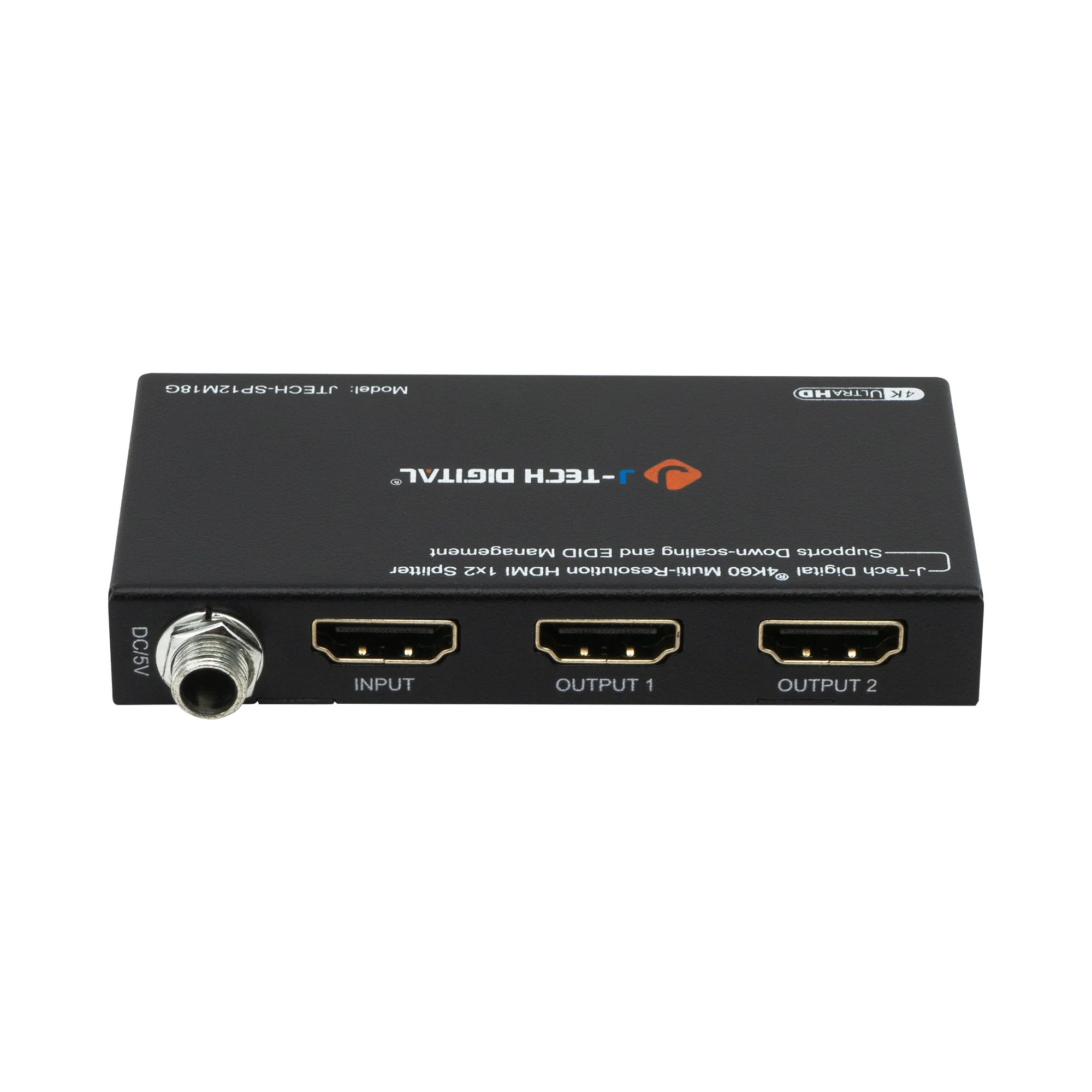 4K 60Hz 1x2 HDMI Splitter with 4K to 1080P Downscaling - Image 2