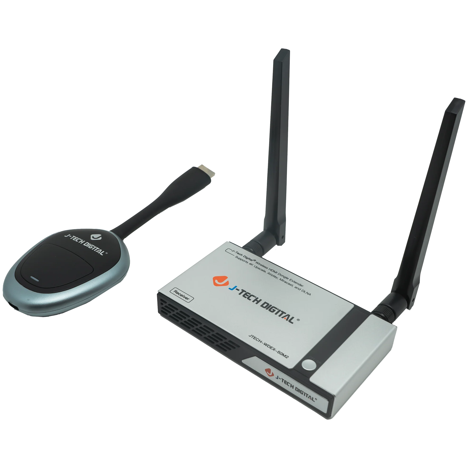 1080P 60Hz Wireless HDMI Extender with Airplay, Smart View, Screen Mirroring, Miracast (98ft.)