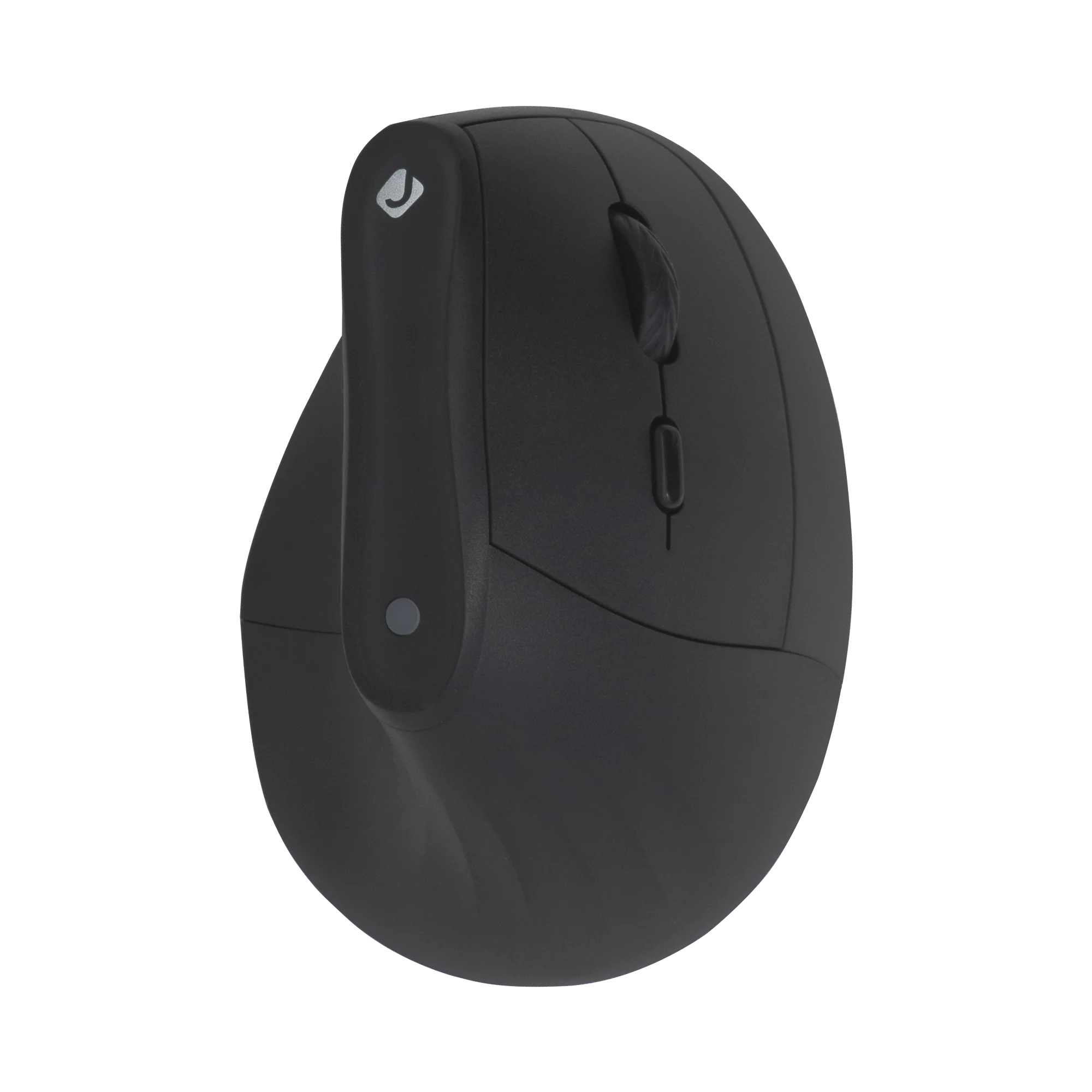 Vertical Wireless Ergonomic Mouse with 2.4G and Bluetooth Connectivity – Adjustable DPI (Black) - Image 3