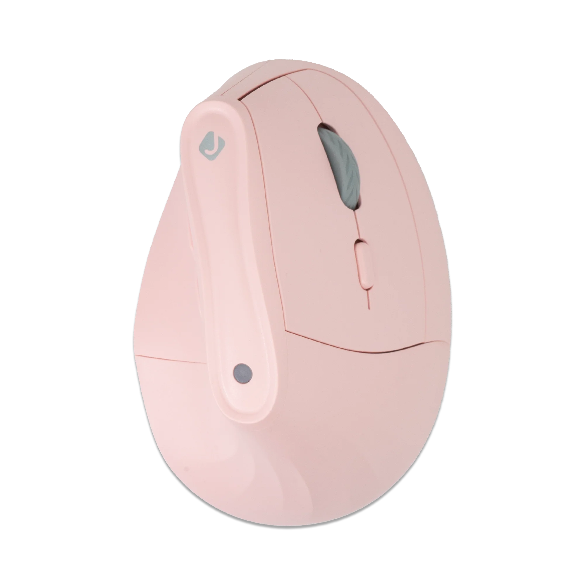Wireless Vertical Ergonomic Mouse with 2.4G Wireless and Bluetooth Modes (Pink) - Image 3